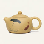 Hiro Hand-Painted Clay Traditional Teapot