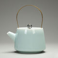 Azure Celadon Ceramic Teapot