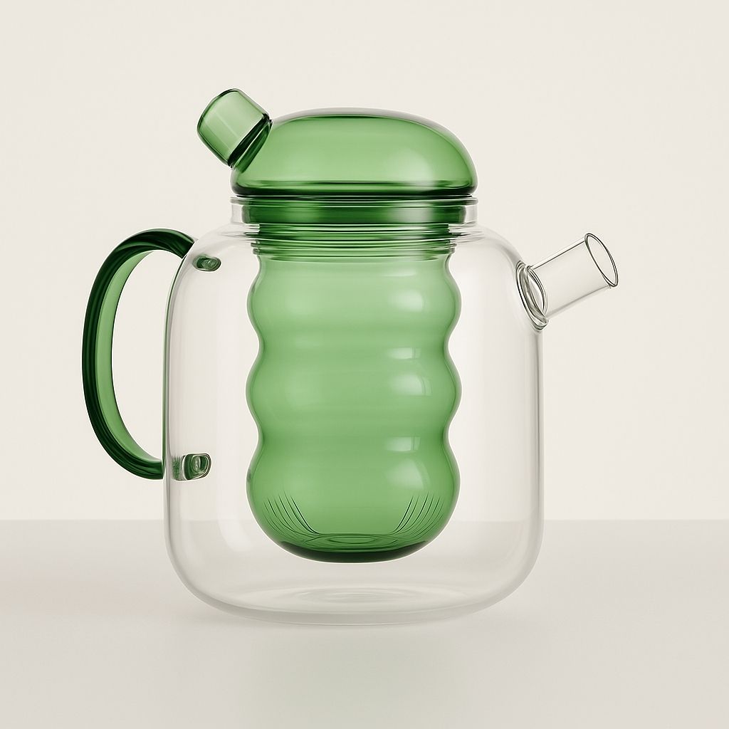 Inara Heat-Resistant Glass Teapot