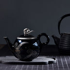 Xiangyun Black Ceramic Teapot