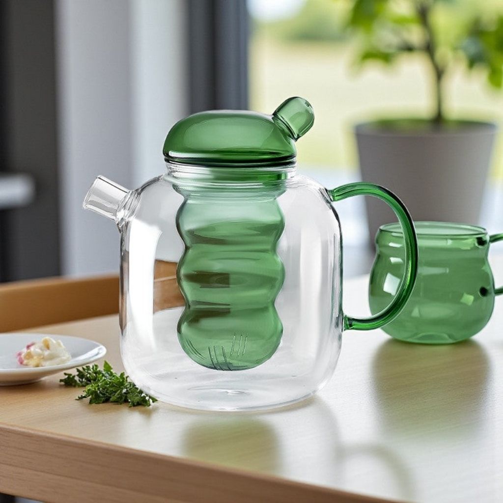 Inara Heat-Resistant Glass Teapot