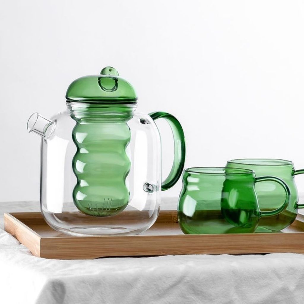 Inara Heat-Resistant Glass Teapot