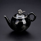 Xiangyun Black Ceramic Teapot