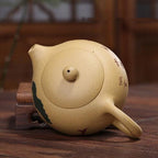 Hiro Hand-Painted Clay Traditional Teapot