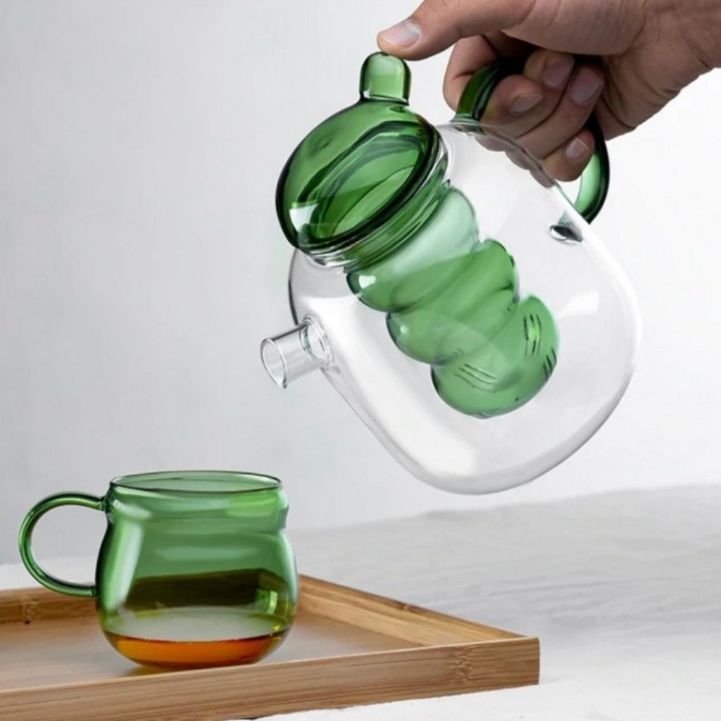 Inara Heat-Resistant Glass Teapot