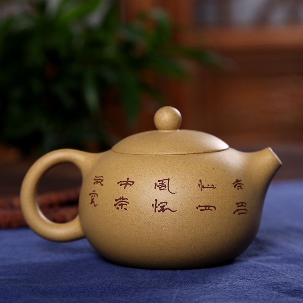 Hiro Hand-Painted Clay Traditional Teapot