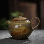 Jingdezhen Handmade Unique Glazed Finish Ceramic Teapot