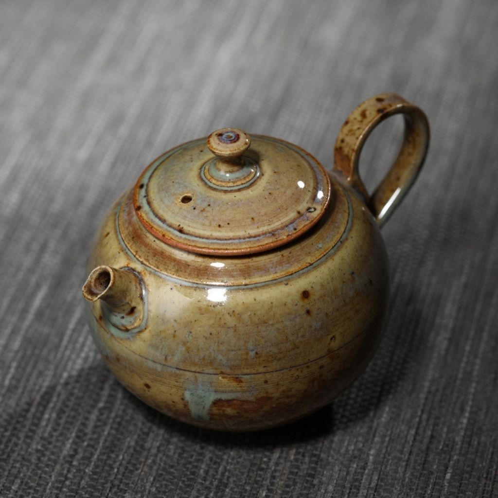 Jingdezhen Handmade Unique Glazed Finish Ceramic Teapot