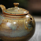 Jingdezhen Handmade Unique Glazed Finish Ceramic Teapot