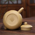 Hiro Hand-Painted Clay Traditional Teapot