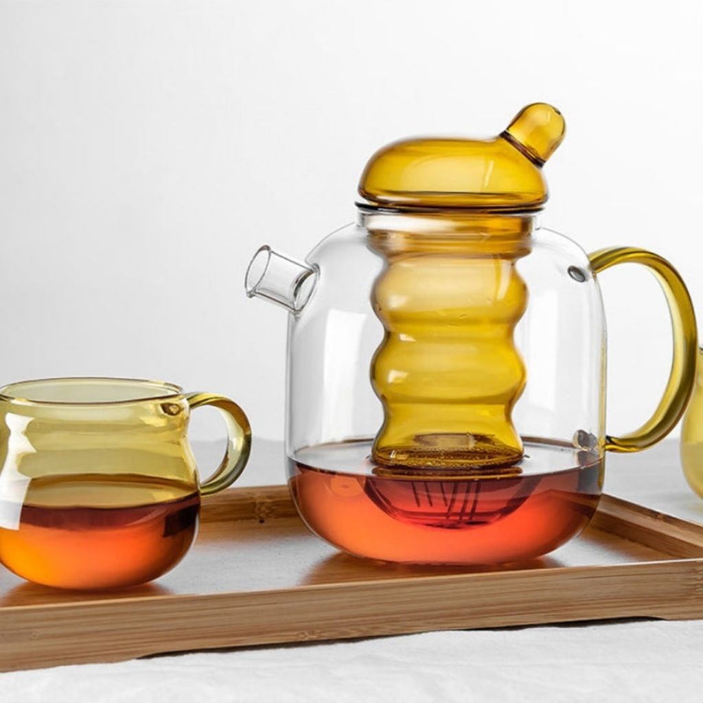 Inara Heat-Resistant Glass Teapot