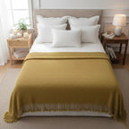 Elliot Nordic Waffle Knit Soft Throw Blanket