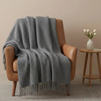 Elliot Nordic Waffle Knit Soft Throw Blanket