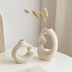 Twig Flow Nordic Ceramic Vase Set