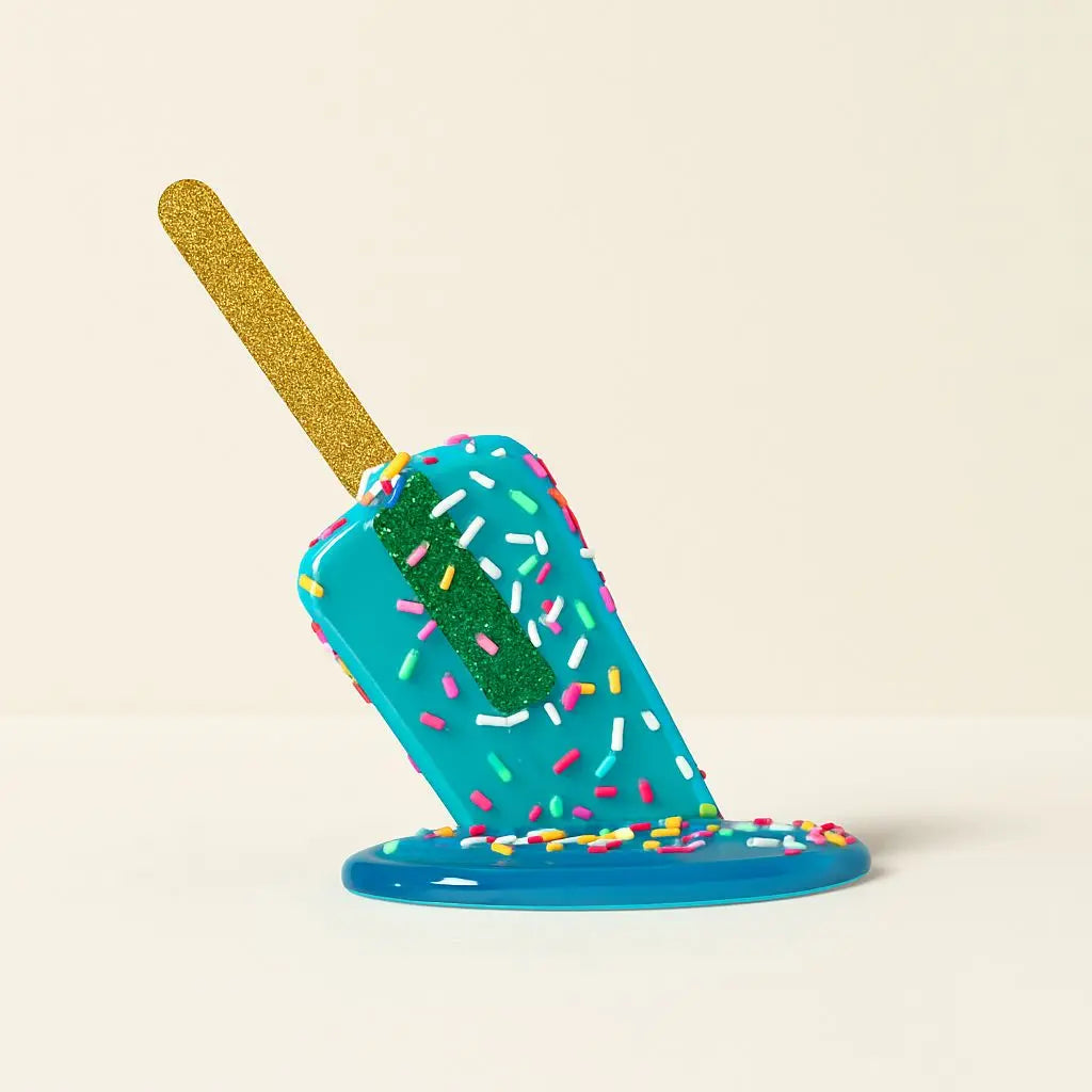 Veylo Resin Melting Popsicle Sculpture