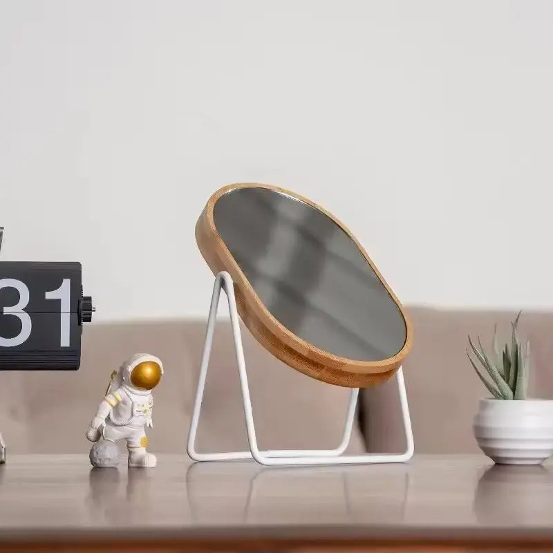 Voss Bamboo Swivel Mirror