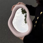 Wavy Cloud Mirror Sculptural Accent