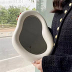 Wavy Cloud Mirror Sculptural Accent