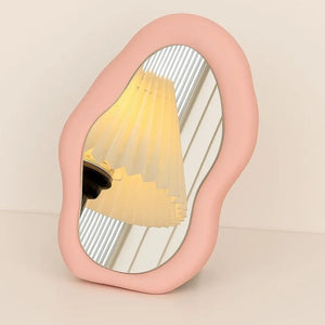 Wavy Cloud Mirror Sculptural Accent