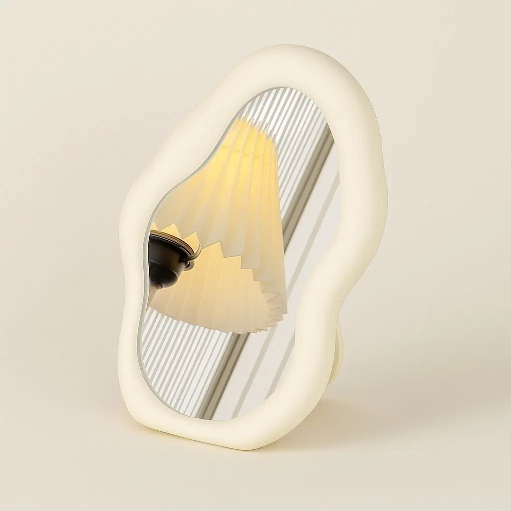 Wavy Cloud Mirror Sculptural Accent