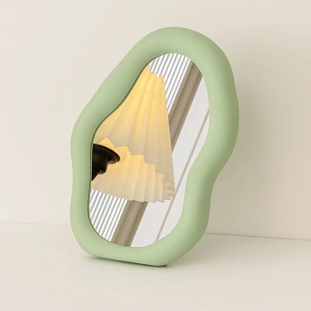 Wavy Cloud Mirror Sculptural Accent
