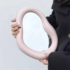 Wavy Cloud Mirror Sculptural Accent