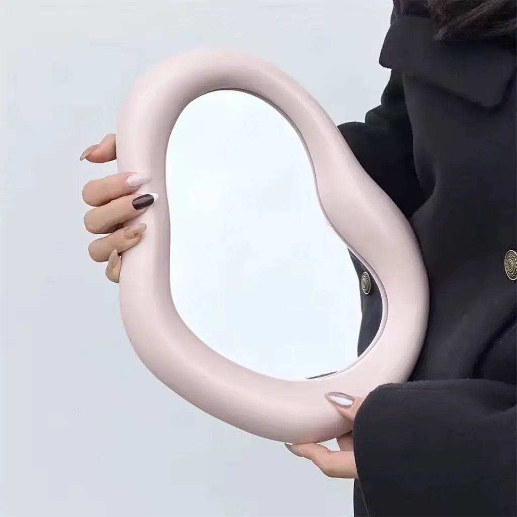 Wavy Cloud Mirror Sculptural Accent