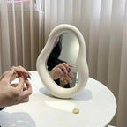 Wavy Cloud Mirror Sculptural Accent