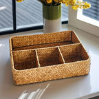 Willow Woven Organizer Basket