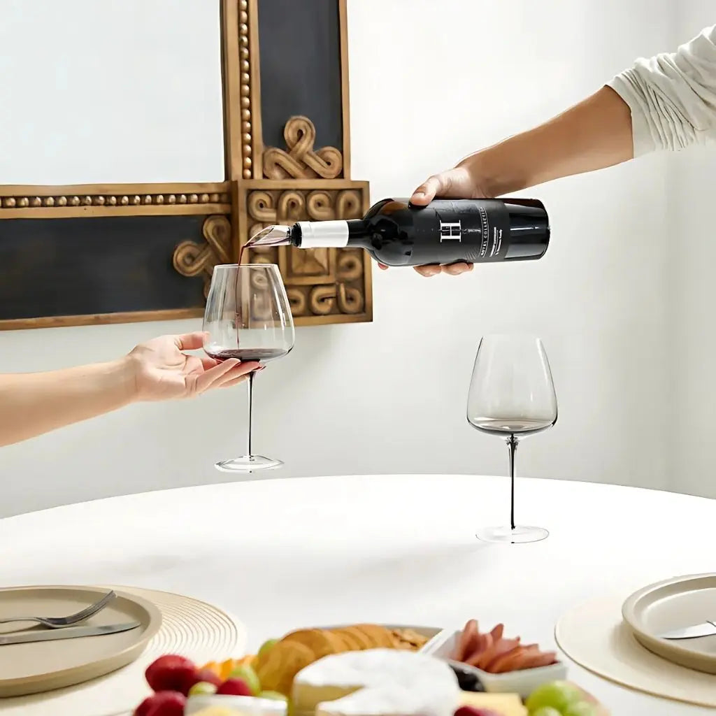 Elias Wine Chiller Set – Stainless Steel Cooling Rod with Pourer & Stopper