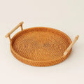 Elora Rattan Woven Handcrafted Storage Tray