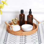Elora Rattan Woven Handcrafted Storage Tray