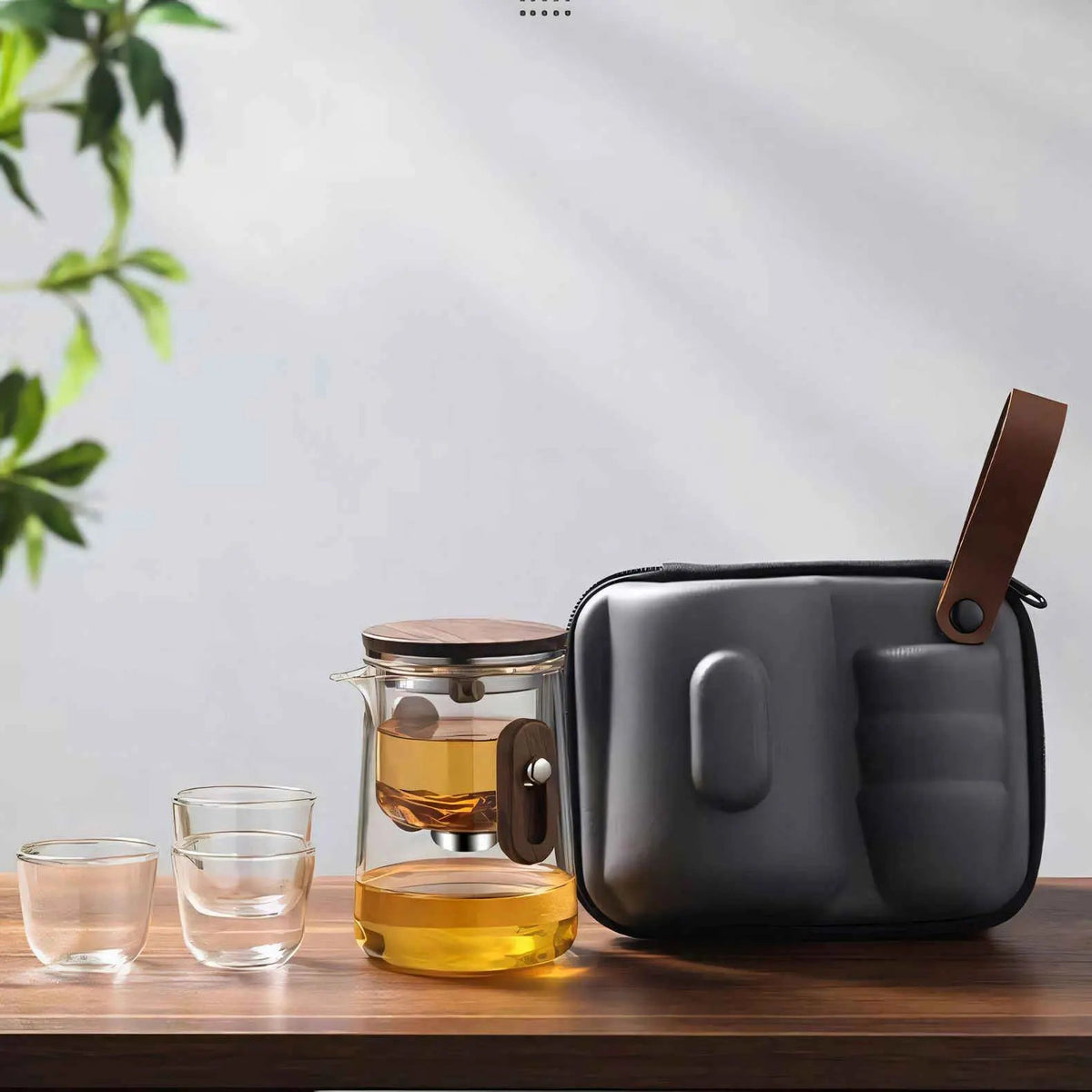 ZenVoyage Travel Glass Tea Set