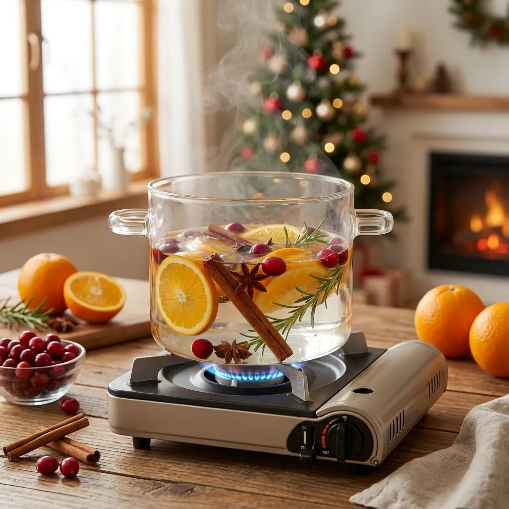 Miles Glass Cooking Pot – Borosilicate Simmer Pot