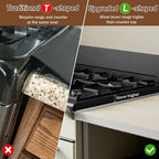 Stainless Steel Stove Gap Covers