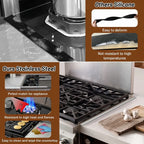 Stainless Steel Stove Gap Covers