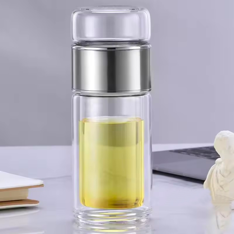 Calmora Dual-Layer Tea Infuser Bottle