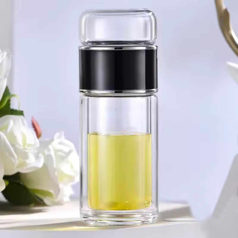 Calmora Dual-Layer Tea Infuser Bottle