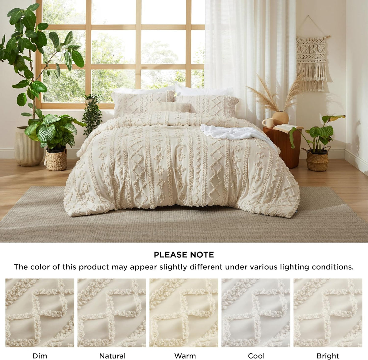 Solmere Boho Comforter Cover Set
