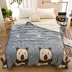 Noah Cozy Children's Flannel Blanket